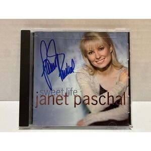 Janet Paschal Sweet Life CD Autographed Signed Southern Gospel 1998 Spring Hill
